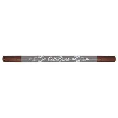 ONLINE Callibrush Pen Double Tip 2mm 19062/6 Brown