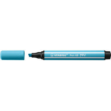 STABILO Fasermaler Pen 68 MAX 2+5mm 768/57 azurblau