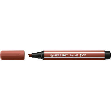 STABILO Fasermaler Pen 68 MAX 2+5mm 768/75 siena