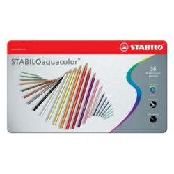 STABILO Farbstift aquacolor 2,8mm 16365 36 Stück