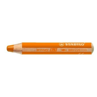 STABILO Crayon couleur Woody 3 in 1 880/220 orange
