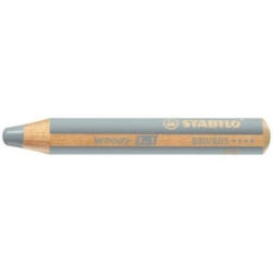 STABILO Crayon couleur Woody 3 in 1 880/805 argent