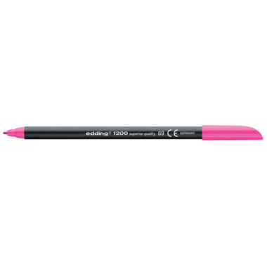 EDDING Penne fibra 1200 1 mm 1200-069 rosa fluo