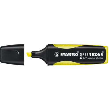 STABILO Textmarker GREEN BOSS 2-5mm 6070/24 giallo