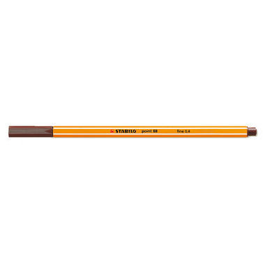 STABILO Penne fibra point 88 0.4mm 88/45 bruno