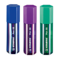 STABILO Fasermaler Pen 68 1mm 6820-1 20 Farben Big Pen