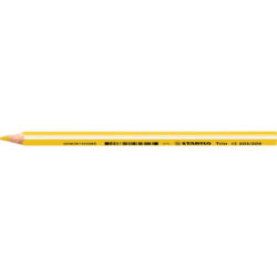 STABILO Crayon de couleur ergo. 4,2mm 203/205 Trio dick jaune