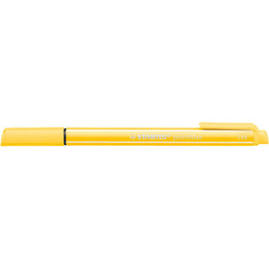 STABILO Penna fibra 0,8mm 488/44 pointMax giallo