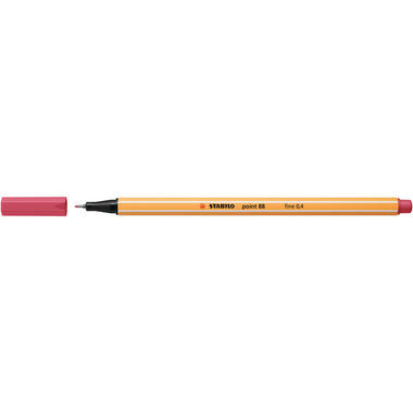 STABILO Fineliner Point 88 0.4mm 88/49 strawberry red