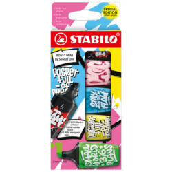 STABILO Textmarker BOSS MINI 2-5mm 07/05-30-10 Snooze 5 Stück