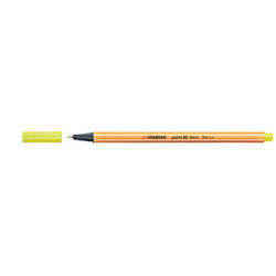STABILO Fineliner Point 88 0,4mm 88/024 giallo neon
