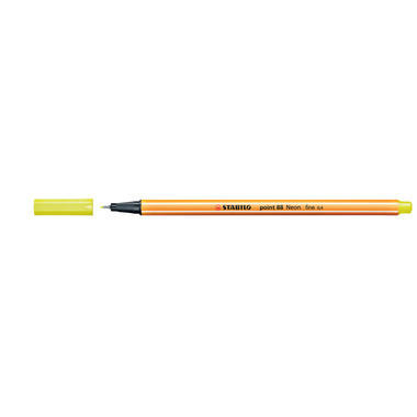 STABILO Fineliner Point 88 0,4mm 88/024 giallo neon