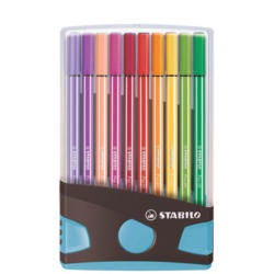 STABILO Penna Fibre Pen 68 6820-04-04 20 pezzi ass. ColorParade