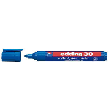 EDDING Permanent Marker 30 30-3 blu
