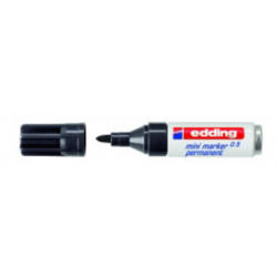 EDDING Mini Marker permanent 1,5-3mm 0-1 nero