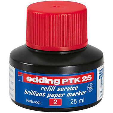 EDDING Tinte 25ml PTK-25-2 rosso