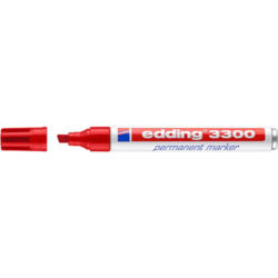 EDDING Marqueur permanent 3300 1-5mm 3300-2 rouge