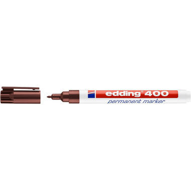 EDDING Permanent Marker 400 1mm 400-7 brun