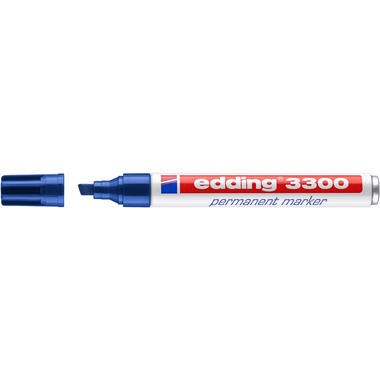 EDDING Marqueur permanent 3300 1-5mm 3300-3 bleu