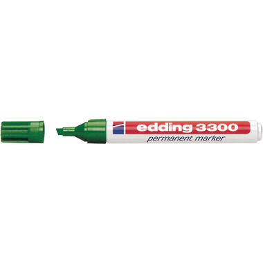 EDDING Permanent Marker 3300 1-5mm 3300-4 verde