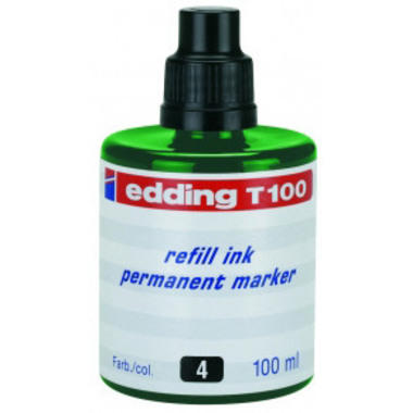 EDDING Encre 100ml T-100-4 vert