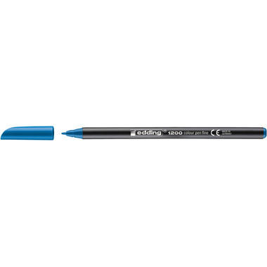 EDDING Stylo fibre 1200 0,5-1mm 1200-10 bleu clair