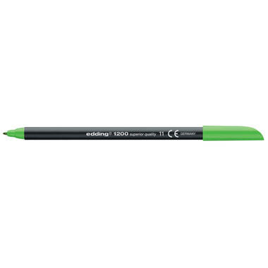 EDDING Penna fibra 1200 0.5-1mm 1200-11 verde chiaro