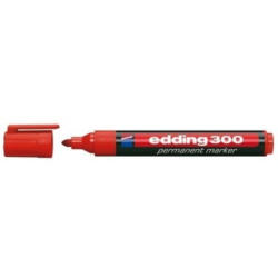 EDDING Permanent Marker 300 1,5-3mm 300-2 rouge