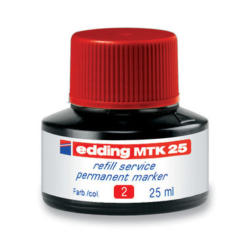 EDDING Tinte 25ml MTK-25-2 rosso