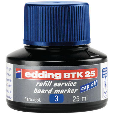 EDDING Refill BTK25 BTK-25-3 bleu