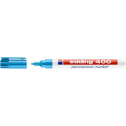 EDDING Permanent Marker 400 1mm 400-10 bleu clair