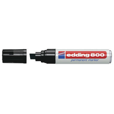 EDDING Marqueur permanent 800 4-12mm 800-1 noir