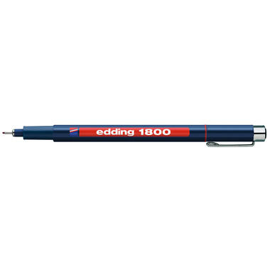 EDDING Profipen 1800 0.70mm 1800-2-07 rosso