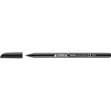 EDDING Penne fibra 1200 0.5-1mm 1200-1 nero