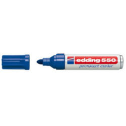 EDDING Marqueur permanent 550 3-4mm 550-3 bleu