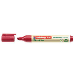 EDDING Permanent Marker 22 1.0-5.0mm 22-2 rouge