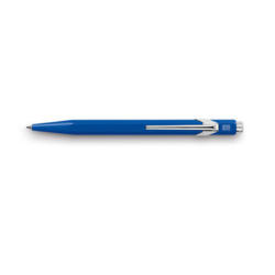 CARAN D'ACHE Stylo à bille 849 Metall 849.160 bleu, refill., écriture bleu