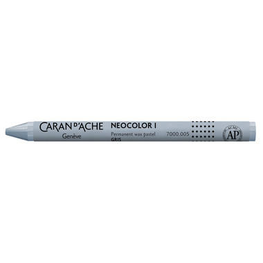 CARAN D'ACHE Crayons de cire Neocolor 1 7000.005 gris