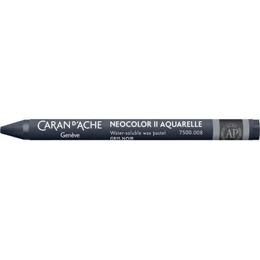 CARAN D'ACHE Crayons de cire Neocolor II 7500.008 gris-noir