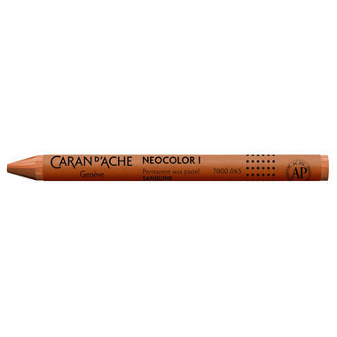 CARAN D'ACHE Crayons de cire Neocolor 1 7000.065 rouge-brun
