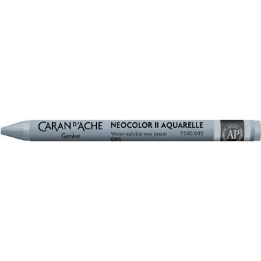 CARAN D'ACHE Crayons de cire Neocolor II 7500.005 gris