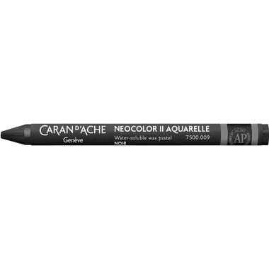 CARAN D'ACHE Crayons de cire Neocolor II 7500.009 noir