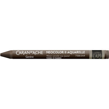 CARAN D'ACHE Crayons de cire Neocolor II 7500.049 terre ombre