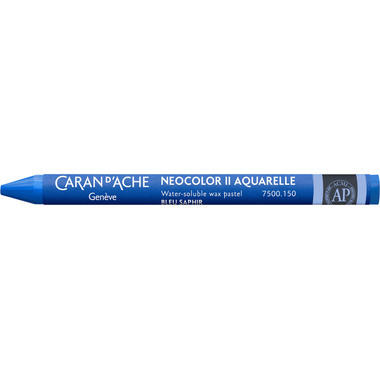 CARAN D'ACHE Crayons de cire Neocolor II 7500.150 bleu saphir
