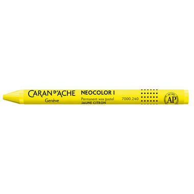 CARAN D'ACHE Crayons de cire Neocolor 1 7000.240 jaune-citron