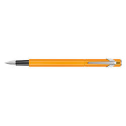CARAN D'ACHE Penna stilografica 849 EF 842.030 arancione fluo, laccato