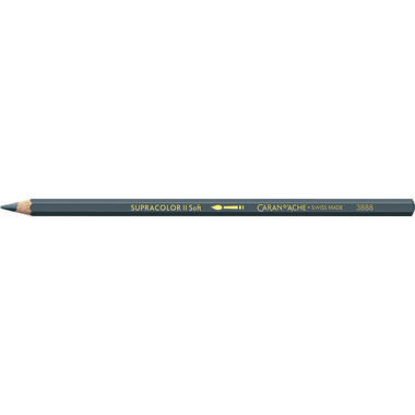 CARAN D'ACHE Crayon coul. Supracolor 3,8mm 3888.008 gris-noir