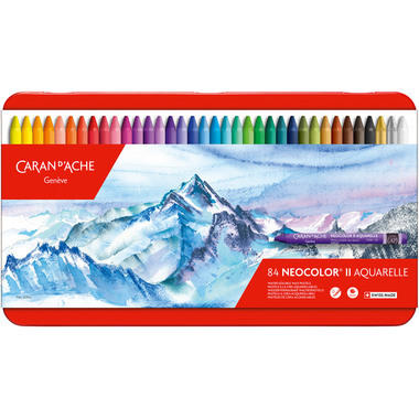 CARAN D'ACHE Crayons de cire Neocolor II 7500.384 84 pcs., Box 9mmx10,5cm