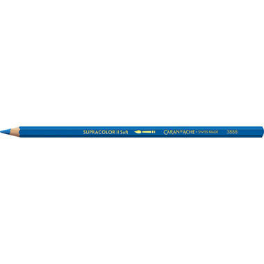 CARAN D'ACHE Crayon coul. Supracolor 3,8mm 3888.370 bleu gentiane
