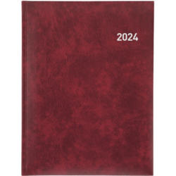 BIELLA Agenda Orario 2024 809301470024 rouge, 1S/2P, 17,8x23,5cm